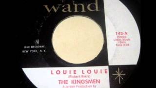 The Kingsmen  Louie Louie Mono 1963 Wand 45 record [upl. by Gertruda]