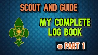 My Complete Log Book  Scout amp Guide Pravesh [upl. by Fleurette765]