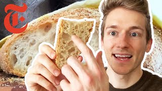 Easy NoKnead Bread Recipe  Bake WithMe  NYT Cooking [upl. by Sahcnip]