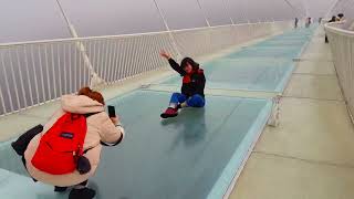 Highest glass bridge in Zhangjiajie  Full details  Natural beauty with Man made wonder in China [upl. by Geibel364]