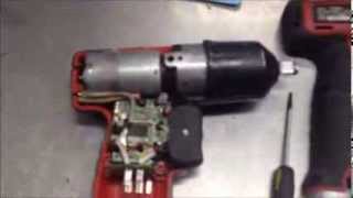 Broken Snap On Cordless Impact Disassembly repair SnapOn CT661 [upl. by Yim]