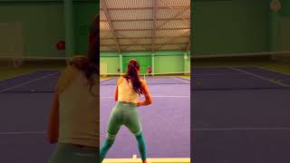 Slow Motion Forehand with Bojana [upl. by Llebanna]