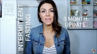 INTERMITTENT FASTING RESULTS  3 MONTH UPDATE [upl. by Dnaltroc830]