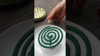 Using a Japanese Mosquito Coil [upl. by Audi]