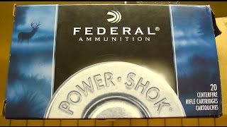 308 win Federal Power Shock SP 180 gr Gel Test [upl. by Arraes]