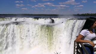 Cataratas del Iguazú  Garganta del diablo  Argentina 2018 [upl. by Atalayah]