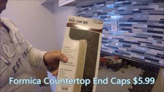 How to Install Formica Countertop End Caps Vedat USTA [upl. by Hachmann645]