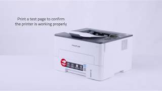 Pantum Printer P3300 One Step Driver Installation [upl. by Atiloj3]