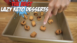 4 Lazy Keto Desserts You Can Make in 5 Minutes or Less [upl. by Coppinger602]