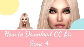 HOW TO INSTALL amp DOWNLOAD CC FROM CURSEFORGE  The Sims 4 ❤️ [upl. by Asinet]