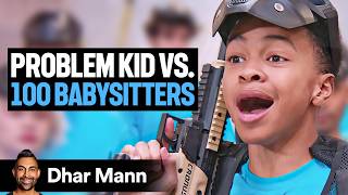 Problem Kid GOES TO WAR with BABYSITTERS  Jays World S2 E03  Dhar Mann Studios [upl. by Eneli]