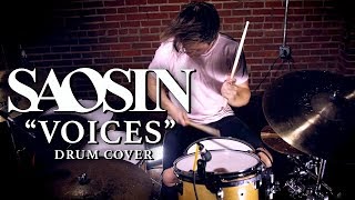 Saosin  quotVoicesquot DRUM COVER  Evan Hammons [upl. by Chemaram]