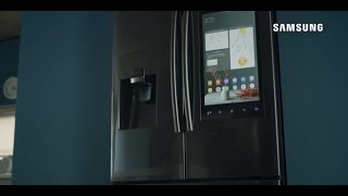 Samsung  Family Hub El primer refrigerador smart en Chile [upl. by Aicelav]