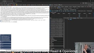 Live Coding OAuth Client using React amp Openiddict [upl. by Tandie]