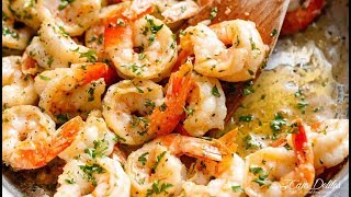 Garlic Butter Shrimp Scampi [upl. by Laddy132]