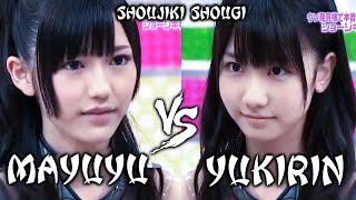 SUB INDO Watanabe Mayu vs Kashiwagi Yuki [upl. by Tnahs]