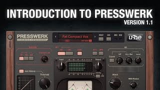 Whats new in uhe Presswerk compressor version 11 [upl. by Trumann]