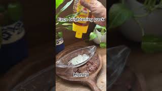 Kaolin clay honey  milk or curd  Skin brightening DIY [upl. by Seldon]