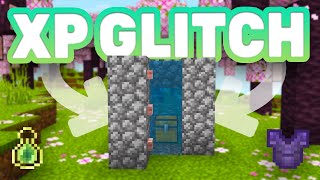 MUST TRY XP GLITCH Minecraft Bedrock 12051  GET INFINITE XP [upl. by Ellyn]