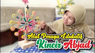 ALAT PERAGA EDUKATIF KINCIR ABJAD [upl. by Bille530]