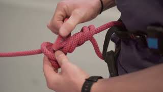 Tying In With a Figure 8 Knot  The Ultimate Guide To Belaying [upl. by Ellenahc]