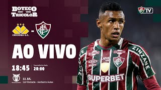 AO VIVO  CRICIÚMA X FLUMINENSE  CAMPEONATO BRASILEIRO 2024  16ª RODADA [upl. by Ketchan186]