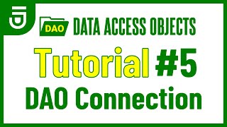 DAO Connection  DAO Tutorial for Beginners [upl. by Kathryn51]