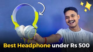 Headphones under 500  Best Budget Headphones  Unboxing and Review [upl. by Courtenay]