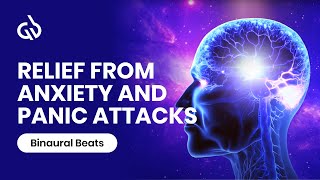 Binaural Beats for Anxiety and Panic Attacks Anxiety Relief Frequency [upl. by Maples]