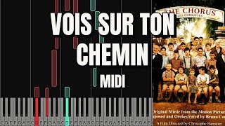 Vois sur ton chemin  Piano Tutorial [upl. by Downing]