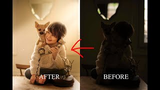 How to fix underexposed image in less than 1 minute  Adobe Photoshop  Lightroom  Photography [upl. by Kline]