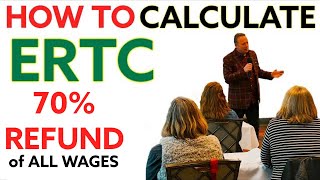 ERC How to Calculate 70 2021 ERC Tax Credit How Much ERTC You Get Up to 28000 Per Employee [upl. by Oivaf]