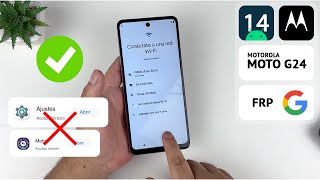 Eliminar Cuenta de Google Motorola Moto G24  Android 14  No se puede Compartir [upl. by Bernadine261]