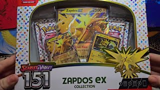 Zapdos EX Collection Box [upl. by Ehpotsirhc]