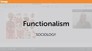 Functionalism  Sociology  Chegg Tutors [upl. by Yenettirb]