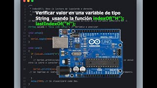 Uso indexof lastindexof arduino [upl. by Archer]