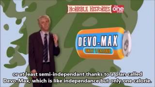 Horrible Histories  Bob Hale Scottish Independance Report  The One Show Subtitled [upl. by Rebel836]