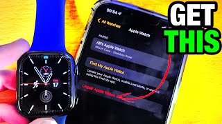 How To UnPair Apple Watch WithWithout iPhone  Full Tutorial [upl. by Nairb]