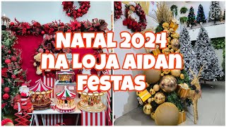 Tour pela decoração de Natal 2024 na loja Aidan muitas inspirações e árvores de Natal lindíssimas [upl. by Karim]