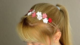 Accessoires pour cheveux faits maison [upl. by Dannel]