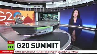 CGTN anchor Li Qiuyuan talks to RT about Chinas major focus at the G20 Summit [upl. by Etnoed]