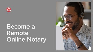 How to Become a Remote Online Notary [upl. by Ainavi]