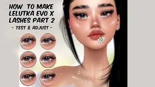 Eyelash Tutorial 2  Second Life [upl. by Astred]