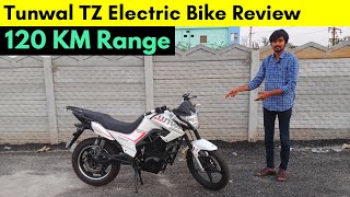 Tunwal TZ Electric Bike Review Launch in India 2021 [upl. by Corder18]