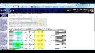 3 how to use the windguru archive [upl. by Ahsirek]