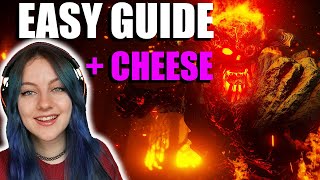 Demons Souls Flamelurker EASY GUIDE  CHEESE [upl. by Nannette]