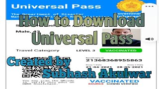 How to Download Universal Pass [upl. by Renato978]