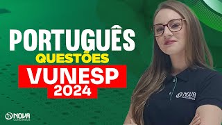 Questões de PORTUGUÊS para a banca VUNESP 2024 [upl. by Johnsten]