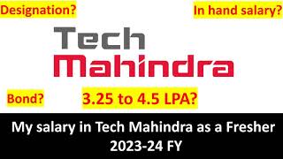 Tech Mahindra Freshers Salary 202324  What to Know Before You Joinquot techmahindra freshers [upl. by Kris407]