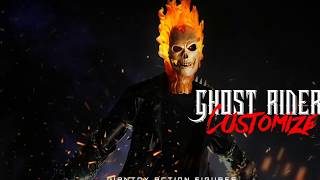 16 Scale Ghost Rider Customize Ghost Rider Movie Collectible Figure [upl. by Aihsot]